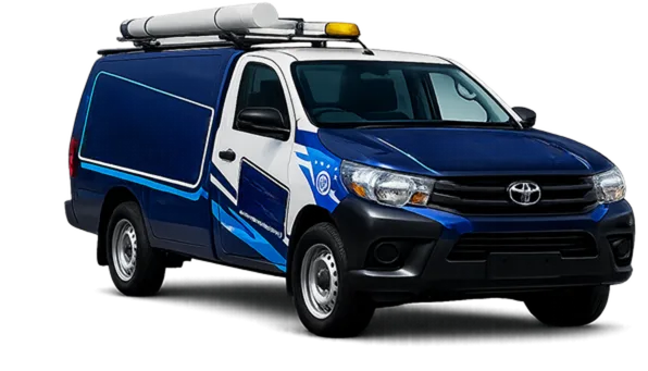 Service van parked on a West Pennant Hills street