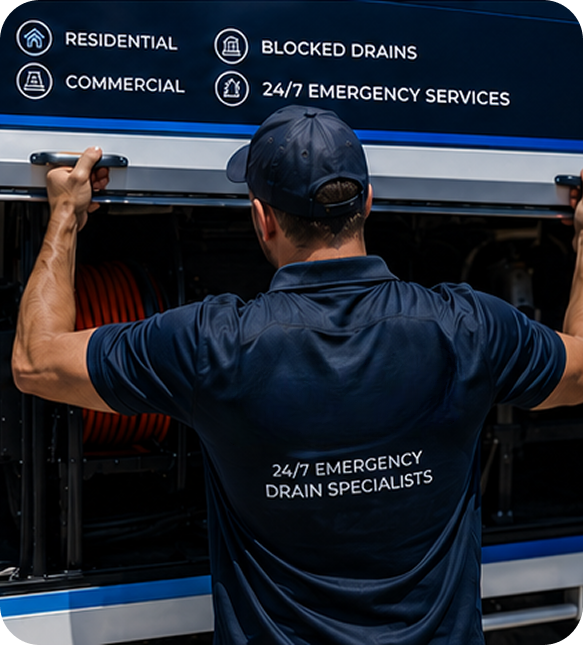 Licensed blocked drain plumber servicing a West Pennant Hills home